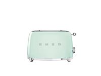 SMEG TSF01 2-Slice Wide-Slot Toaster - Pastel Green - Large Front