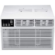 Whirlpool - 1,000 Sq. Ft. 18,000 BTU 230V Window Air Conditioner - White - Large Front