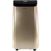 Amana - 450 Sq. Ft. Portable Air Conditioner - Gold/Black - Large Front