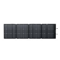 EcoFlow - NextGen 220W Bifacial Portable Solar Panel - Black - Large Front