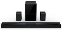 TCL - Q85H Q Class 7.1.4 Channel Sound Bar with Dolby Atmos, Wireless Subwoofer, and Wireless Sur... - Large Front