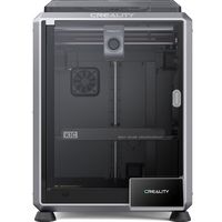 Creality - K1C Flagship Fast 3D Printer Enclosed for Advanced Filament - Black - Large Front