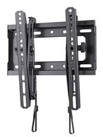 ErgoAV - Up to 43″ Tilt TV Mount - Black - Large Front