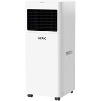 Aeric - 400 Sq. Ft. Portable Air Conditioner - White - Large Front