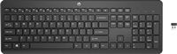 HP - 230 Full-size Wireless Keyboard - Black - Large Front