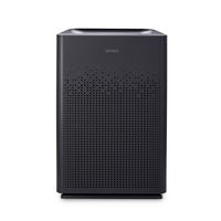 WINIX - AM80 4-Stage True HEPA with Washable Carbon Air Purifier - Black - Large Front