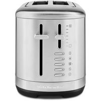 KitchenAid - 2 Slice Programmable Toaster - Brushed Stainless Steel - Large Front