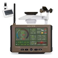AcuRite - Optimus WiFi Weather Station with HD Digital Display, Solar Powered Sensor & Mobile App... - Large Front
