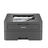 Brother - HL-L2400D Black-and-White Laser Printer - Gray - Large Front