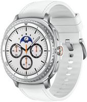 Samsung - Galaxy Watch8 Classic Stainless Steel Smartwatch 46mm LTE - Free 2 years data and texti... - Large Front