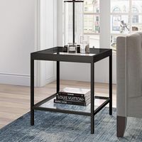 Camden&Wells - Marita Side Table - Obsidian - Large Front