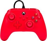 PowerA - Wired Controller for Xbox Series X|S - Red - Large Front