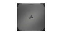 CORSAIR - EX400U USB4 1TB External Portable SSD - Gray - Large Front