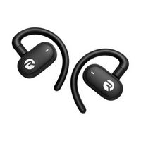 Raycon - True Wireless Open Ear Bluetooth Earbuds - Black - Large Front
