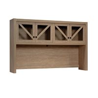 Sauder - Dixon City Large Hutch - Brushed Oak - Large Front