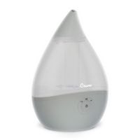CRANE - 0.5 Gal. Droplet Ultrasonic Cool Mist Humidifier - Gray - Large Front