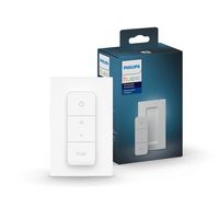 Philips - Hue Dimmer Switch - White - Large Front