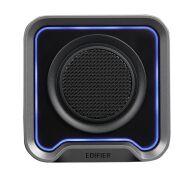 Edifier - QS20 Portable Bluetooth Speaker - Black - Large Front