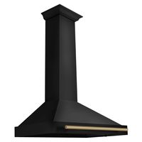 ZLINE - 36 inches - Convertible & Externally Vented - Wall Range Hood - Large Front