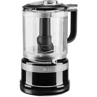 KitchenAid - 5-Cup Food Chopper with Multi-Purpose Blade and Whisk Accessory, Onyx - Black - Large Front