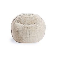 Lovesac - CitySac in Phur - Snow Owl - Large Front