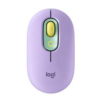 Logitech - POP Mouse Bluetooth Optical Ambidextrous Mouse with Customizable Emojis - Wireless - D... - Large Front