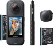 Insta360 - X4 Air Starter Bundle - Black - Large Front