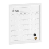 Martha Stewart - Everette Dry Erase Magnetic Monthly Calendar- 18