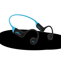 H2O Audio - TRI 2 Multi-Sport Waterproof Bone Conduction Headphones with MP3 Player and Bluetooth... - Large Front