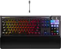 CORSAIR - GALLEON 100 SD Stream Deck-Integrated Mechanical Keyboard - Black - Large Front