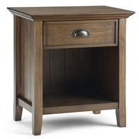 Acadian Bedside Table - Large Front