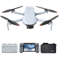 Potensic - ATOM 2 Fly More Combo Drone with Remote Controller PTD 1 - Gray - Large Front
