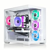 Thermaltake - LCGS View i1258S-380 Gaming Desktop Intel Core i5-12600KF - 16GB DDR4, Intel Arc B5... - Large Front