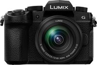 Panasonic - LUMIX G97 Compact Hybrid Micro Four Thirds Mirrorless Camera with LUMIX G VARIO 12-60... - Large Front