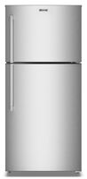 Maytag - 19 Cu. Ft. Top-Freezer Refrigerator with Garage Mode - Fingerprint-Resistant Stainless F... - Large Front