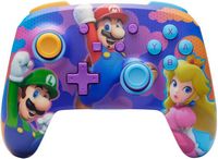 PowerA - Enhanced Wireless Controller for Nintendo Switch - Color Splash Heroes - Large Front