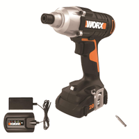 WORX - WX291L 20V PowerShare Cordless Impact Driver - Black - Large Front