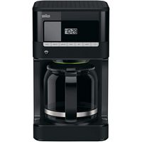 Braun - BrewSense 12-Cup Drip Coffee Maker - Black - Large Front