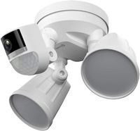 Swann - Wi-Fi 4K Security Surveillance FloodLight Camera, Night Vision, Waterproof, Motion Activa... - Large Front