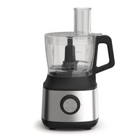 bella PRO - 8-Cup Food Processor - Stainless Steel - Large Front