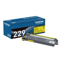Brother - TN229Y Standard-Yield Toner Cartridge - Yellow - Large Front