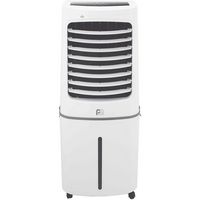 Perfect Aire - 550 Sq.Ft. 560 CFM Portable Air Conditioner Evaporative Cooler - White - Large Front