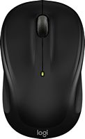 Logitech - M325s Wireless Optical Compact Ambidextrous Mouse - Wireless - Black - Large Front