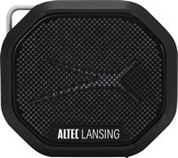 Altec Lansing - Bluetooth HydraTrek 2.0 EverythingProof Portable Speaker - Black/Gray - Large Front