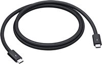 Apple - Thunderbolt 5 (USB‑C) Pro Cable (1 m) - Black - Large Front