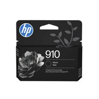 HP - 910 Standard Capacity Ink Cartridge - Black - Large Front