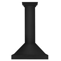 ZLINE - 30 inches - Convertible & Externally Vented - Wall Range Hood - Black stainless steel - Large Front
