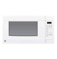 GE - 1.4 Cu. Ft. Countertop Microwave with Sensor Cooking and Defrost - White - Large Front