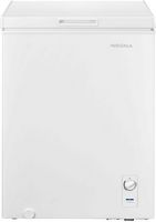 Insignia™ - 5 Cu. Ft. Garage-Ready Chest Freezer - White - Large Front