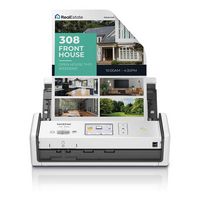 Brother - ADS-1800W Compact Wireless Duplex Desktop Scanner with Single Pass Double-Sided Scannin... - Large Front